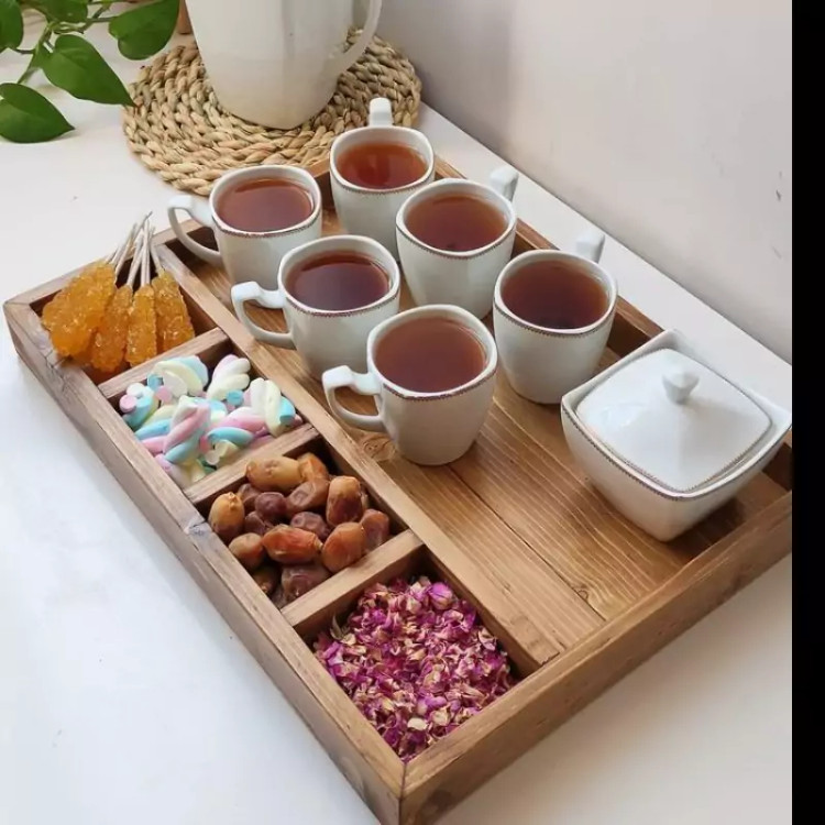 سینی چوبی روس