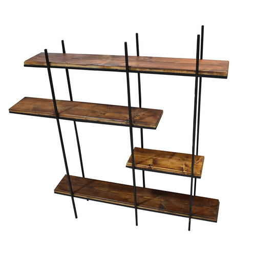 استند چوب و فلز