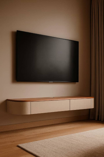 میز تلویزیون دیواری پایه مخفی