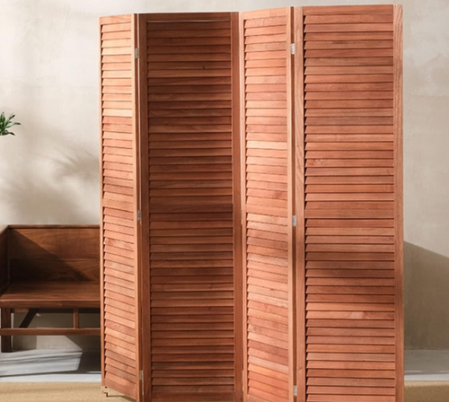پارتیشن متحرک چوبی پاراوان