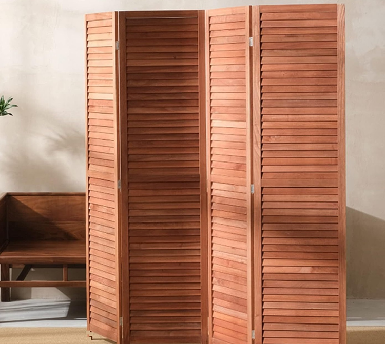 پارتیشن متحرک چوبی پاراوان