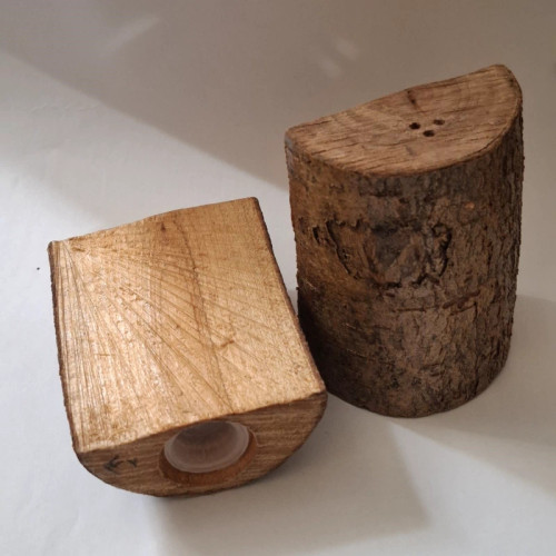 نمکدان چوبی