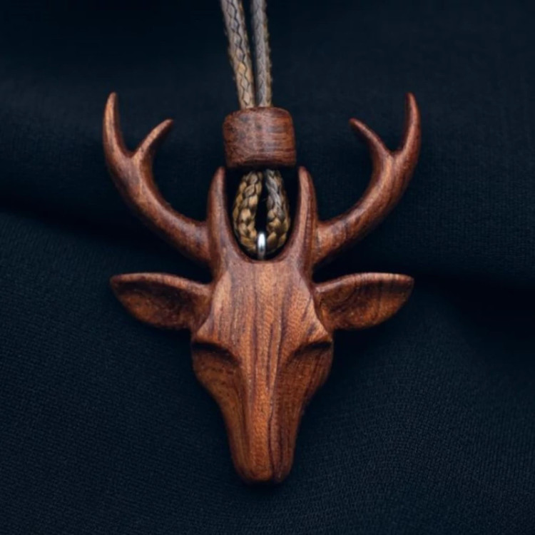 گردنبند چوبی