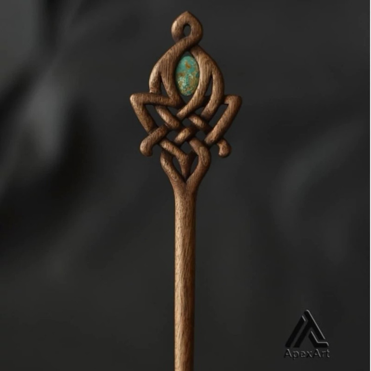 سنجاق سر چوبی