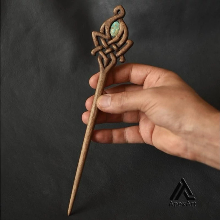 پین مو چوبی