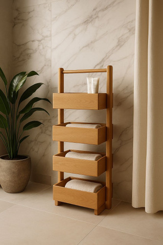 استند چوبی آشپزخانه