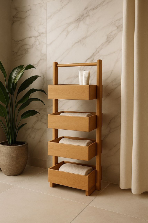 استند چوبی آشپزخانه