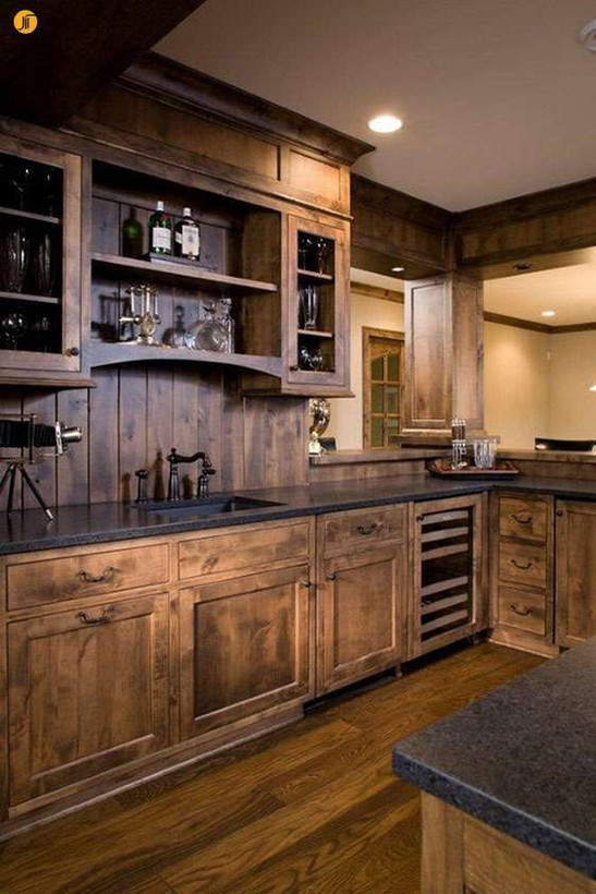 کابینت تمام چوبی