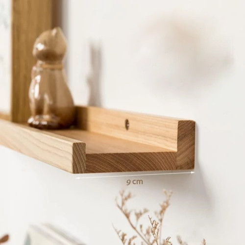 شلف چوبی لبه دار