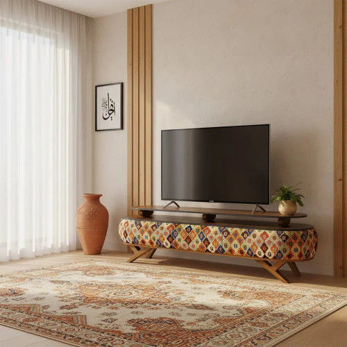 میز تلویزیون طرح فرش